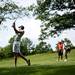 Alex Wunderlich's approach shot during the Ann Arbor City Golf Championship on Sunday, July 21. Daniel Brenner I AnnArbor.com